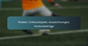 Rivaldo: Schlüsselspiele, Auszeichnungen, Vereinsbeiträge